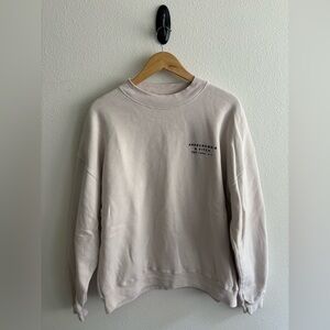 Abercrombie & Fitch Cream Sweater